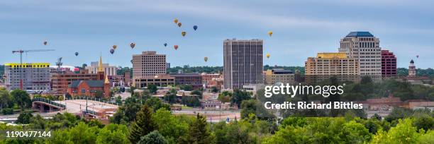 colorado springs ballons - colorado springs stockfoto's en -beelden