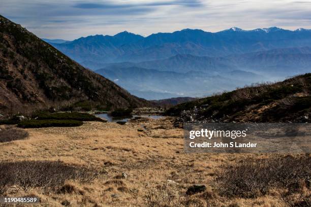 Japan Alps at Komagane - Komagane Is Located At the foot Of the magnificent Southern And Central Alps of Nagano Prefecture, which contain mountains...