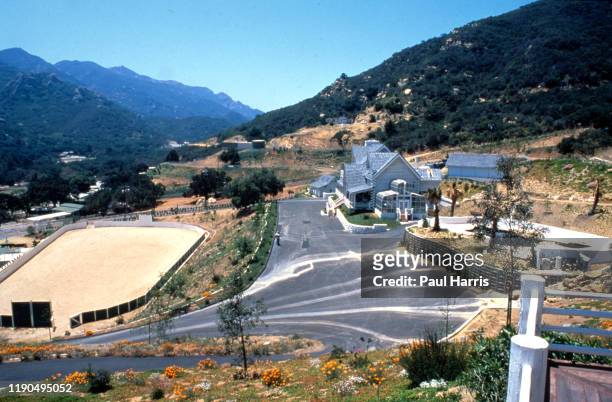 Sylvester Stallone in the late 1986 was obsessed with Horses and Polo and purchased the White Eagle Ranch in Hidden Valley California, it has a polo...
