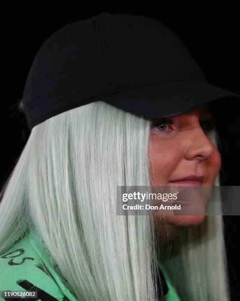 Tones and I arrives for the 33rd Annual ARIA Awards 2019 at The Star on November 27, 2019 in Sydney, Australia.