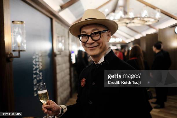 Yonfan attends the cocktail party before the opening ceremony of Festival de Cannes Film Week in Asia at on November 12, 2019 in Hong Kong, China.