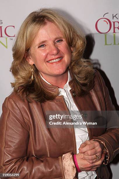 Nancy Cartwright arrives at Kirstie Alley's Organic Liaison Store Grand Opening on March 9, 2011 in Los Angeles, California.