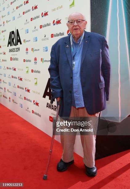 Father Bob Maguire arrives for the 33rd Annual ARIA Awards 2019 at The Star on November 27, 2019 in Sydney, Australia.