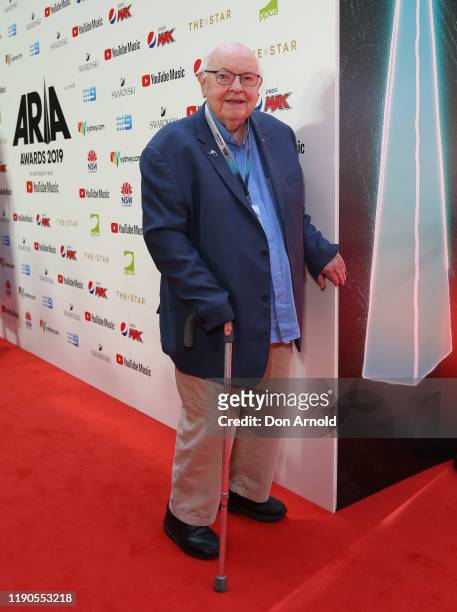 Father Bob Maguire arrives for the 33rd Annual ARIA Awards 2019 at The Star on November 27, 2019 in Sydney, Australia.
