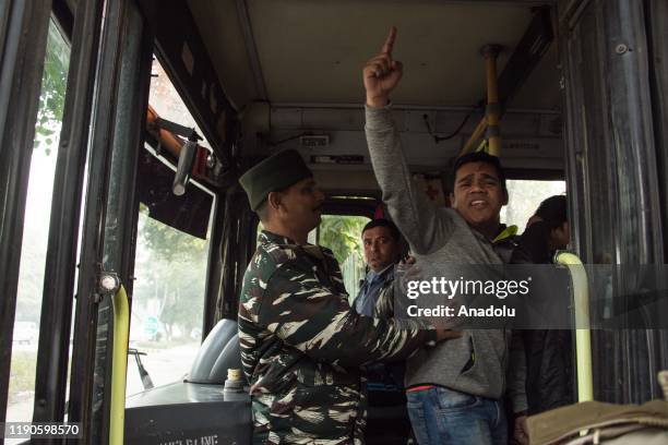 Students protesting against the kilings of innocents in Uttar Pradesh after the protest against Citizenship Amendment Act 2019 were detained at Uttar...