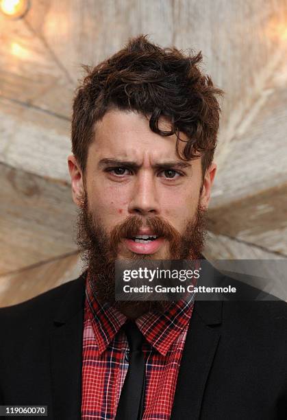 Toby Kebbell attends a party for Dolce And Gabbana hosted by Net-a-Porter at Westfield on July 14, 2011 in London, England.