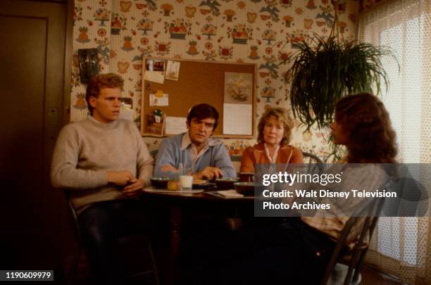 Al Corley, Michael Miller, Teri Keane, Maia Danziger appearing in the ABC Afterschool Special 'The Late Great Me! Story of a Teenage Alcoholic'.