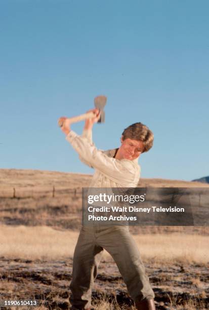 Roger Kern appearing in the ABC tv series 'The Young Pioneers', Empire Ranch, Arizona.