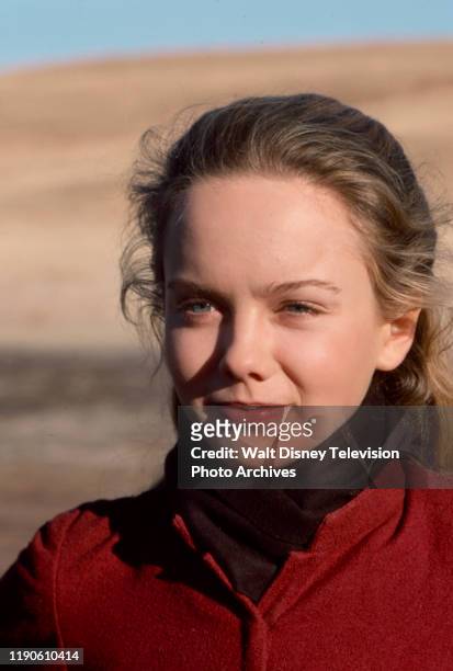 Linda Purl appearing in the ABC tv series 'The Young Pioneers', Empire Ranch, Arizona.