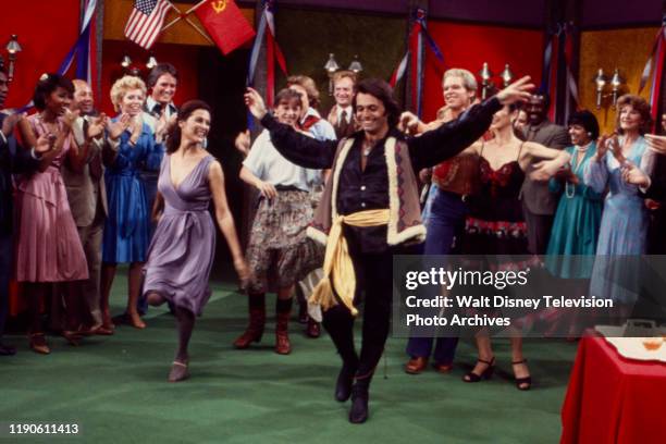 Kene Holiday, Vernee Watson, Brenda Benet, Guich Koock, Avi Barak , Barbara Cason, extras appearing in the ABC tv series 'Carter Country'.