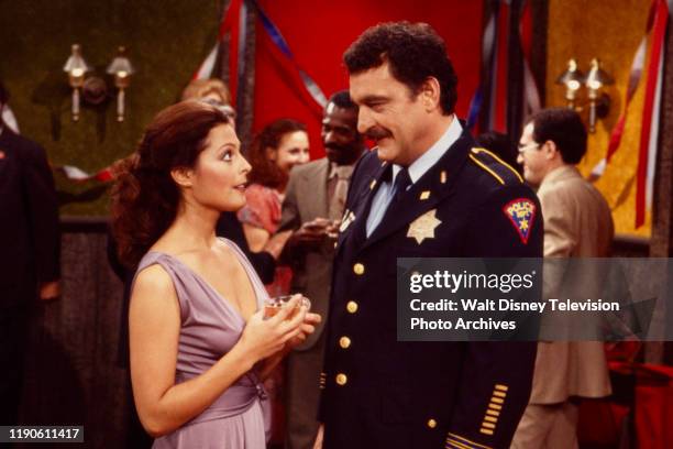 Brenda Benet, Victor French appearing in the ABC tv series 'Carter Country'.