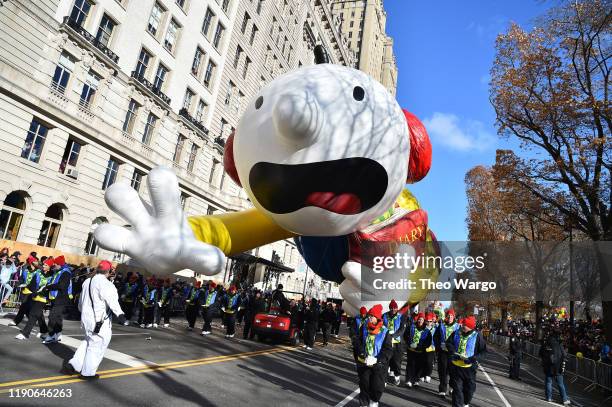 93rd Annual Macy's Thanksgiving Day Parade on November 28, 2019 in New York City.