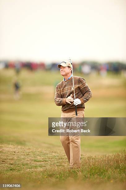 Tom Watson in action during Thursday play at Royal St. George's GC. Sandwich, England 7/14/2011 CREDIT: Robert Beck