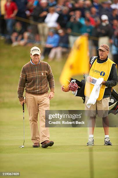 Tom Watson during Thursday play at Royal St. George's GC. Sandwich, England 7/14/2011 CREDIT: Robert Beck