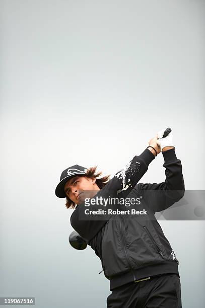 Rickie Fowler in action during Thursday play at Royal St. George's GC. Sandwich, England 7/14/2011 CREDIT: Robert Beck