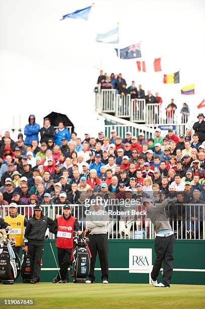 Rory McIlroy in action during Thursday play at Royal St. George's GC. Sandwich, England 7/14/2011 CREDIT: Robert Beck