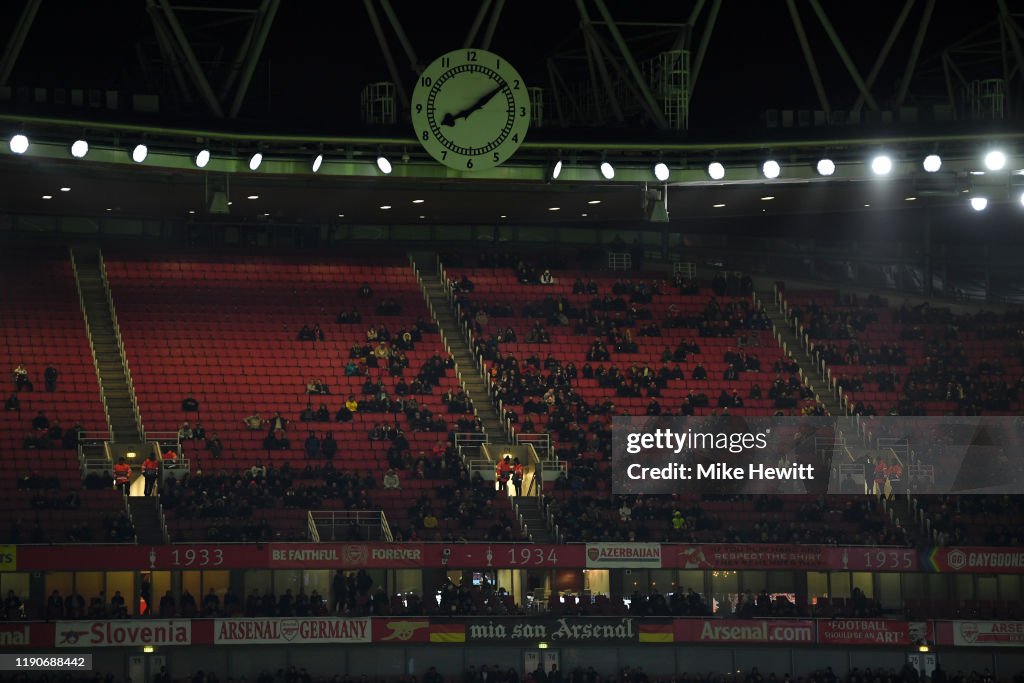 Arsenal FC v Eintracht Frankfurt: Group F - UEFA Europa League