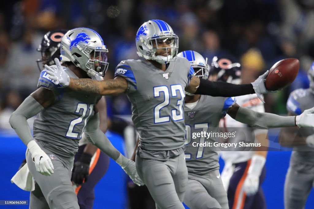 Chicago Bears v Detroit Lions