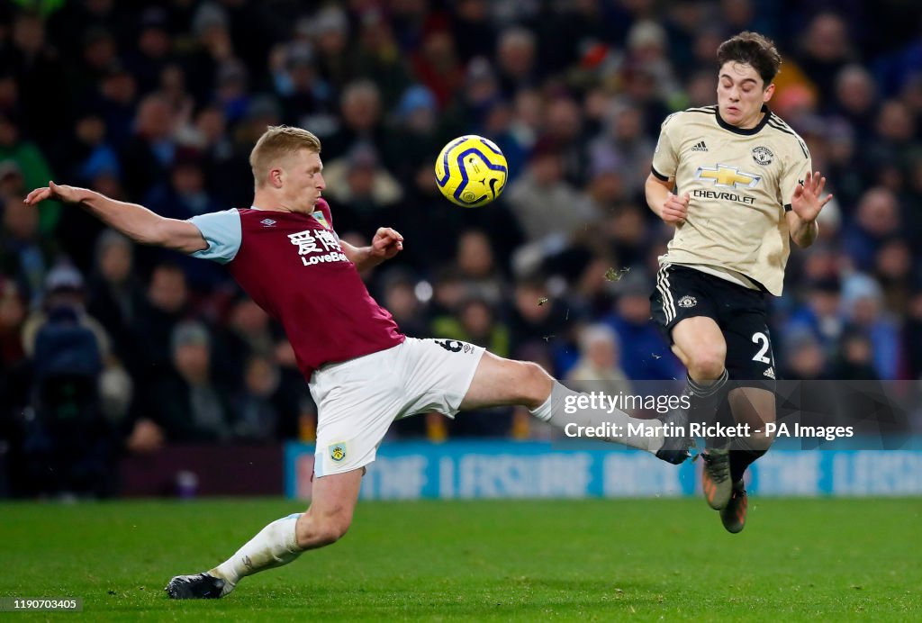 Burnley v Manchester United - Premier League - Turf Moor