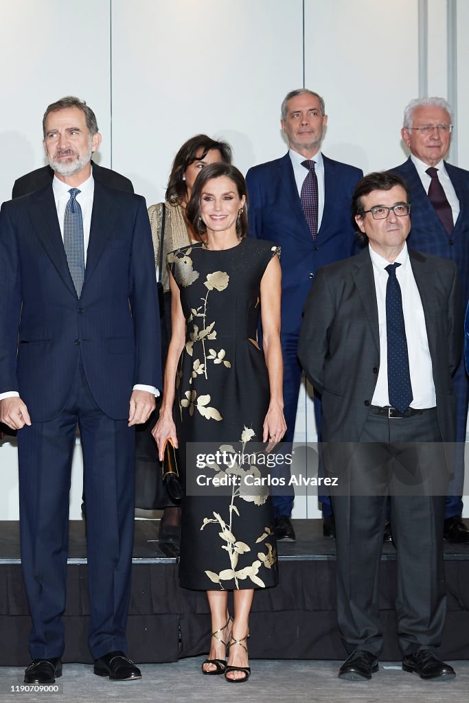 Spanish Royals Attend 'Francisco Cerecedo' Awards 2019