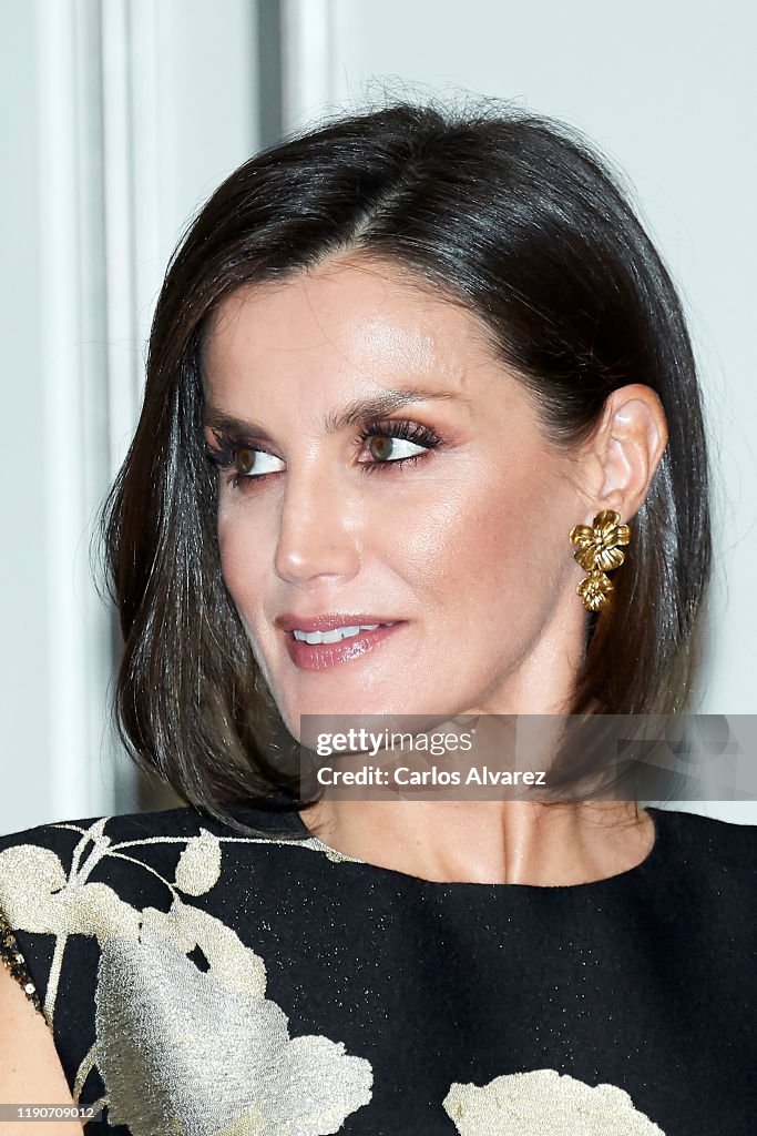 Spanish Royals Attend 'Francisco Cerecedo' Awards 2019