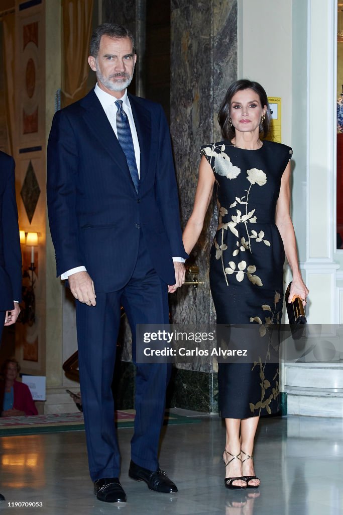 Spanish Royals Attend 'Francisco Cerecedo' Awards 2019