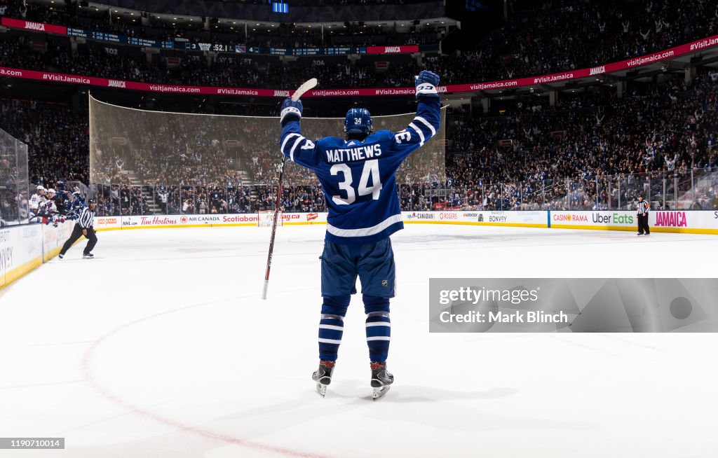 New York Rangers v Toronto Maple Leafs