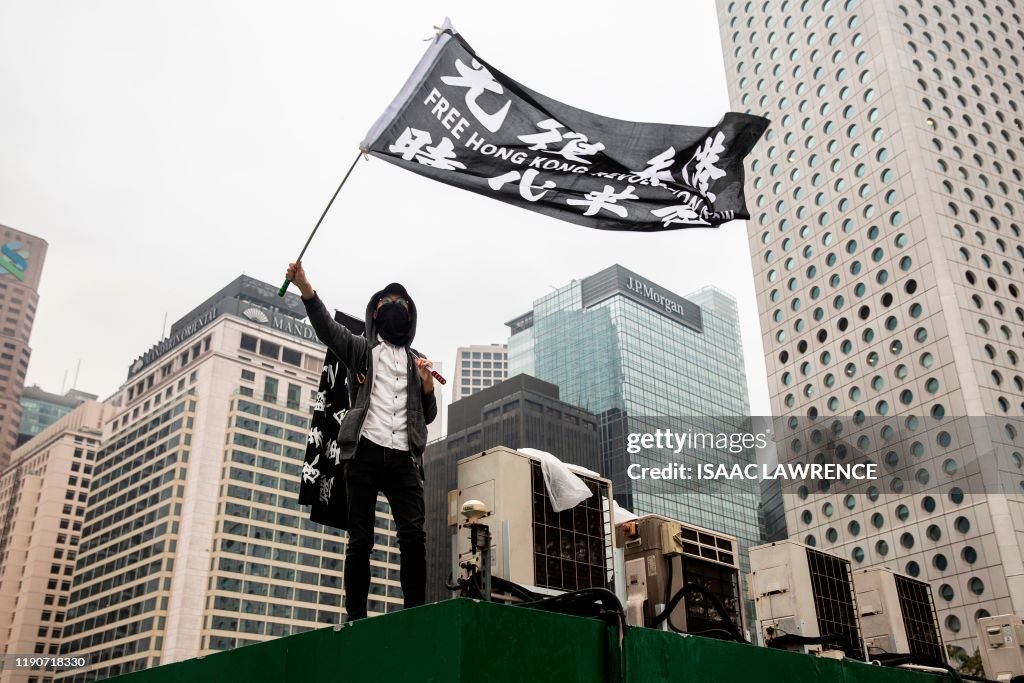 HONG KONG-CHINA-POLITICS-UNREST