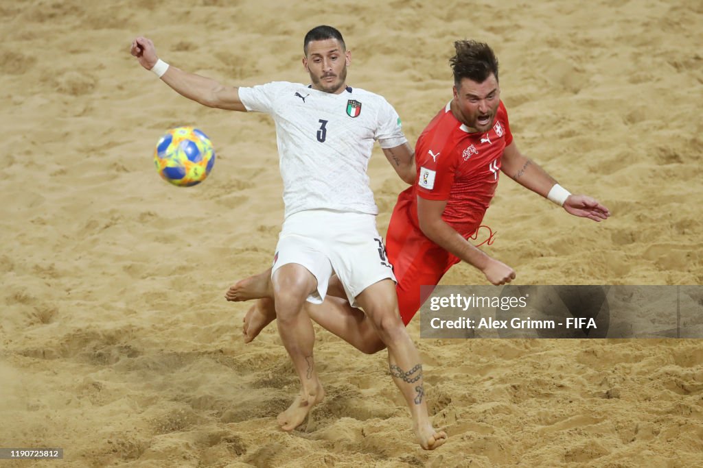 Italy v Switzerland - FIFA Beach Soccer World Cup Paraguay 2019