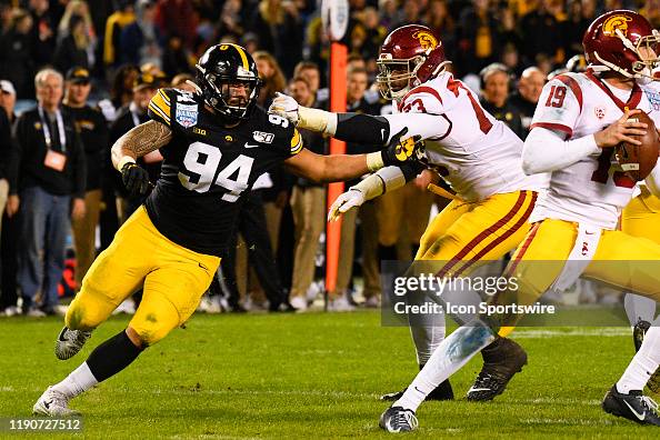 COLLEGE FOOTBALL: DEC 27 Holiday Bowl - USC v Iowa COLLEGE FOOTBALL: DEC 27 Holiday Bowl - USC v Iowa