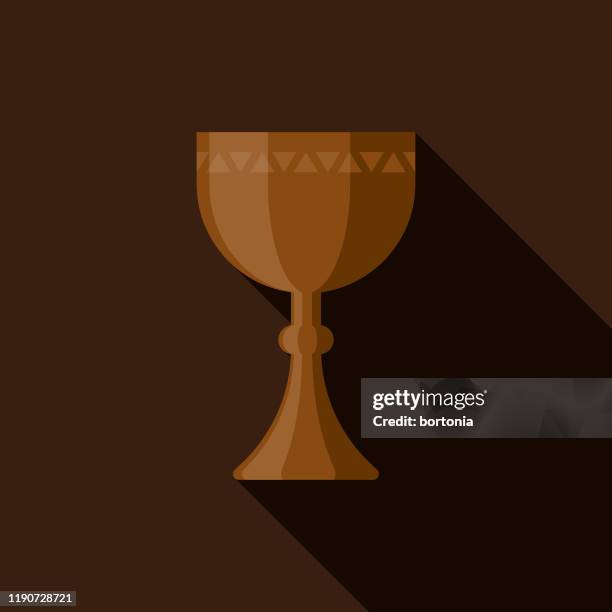 kikombe cha umoja kwanzaa unity cup icon - chalice stock illustrations