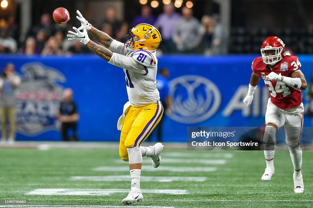 COLLEGE FOOTBALL: DEC 28 CFP Semifinal at the Chick-fil-A Peach Bowl - Oklahoma v LSU