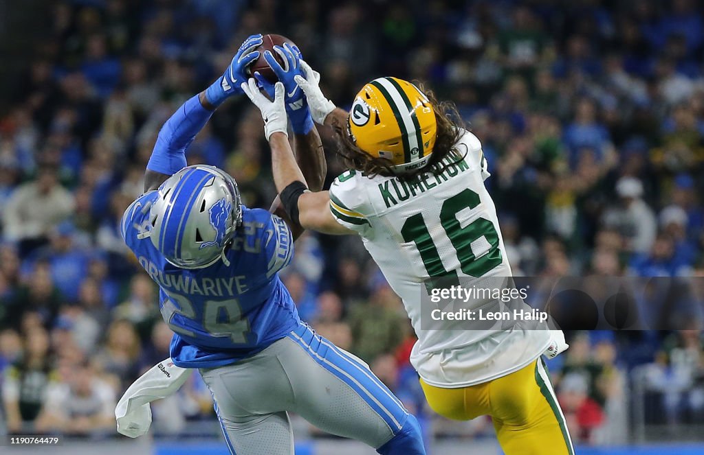 Green Bay Packers v Detroit Lions
