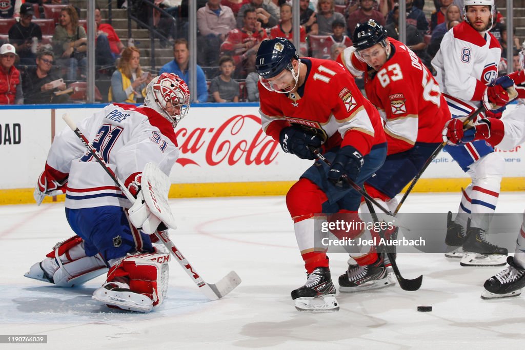 Montreal Canadiens v Florida Panthers