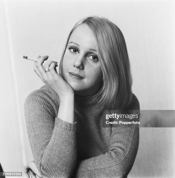 English actress Georgina Hale posed in April 1967.