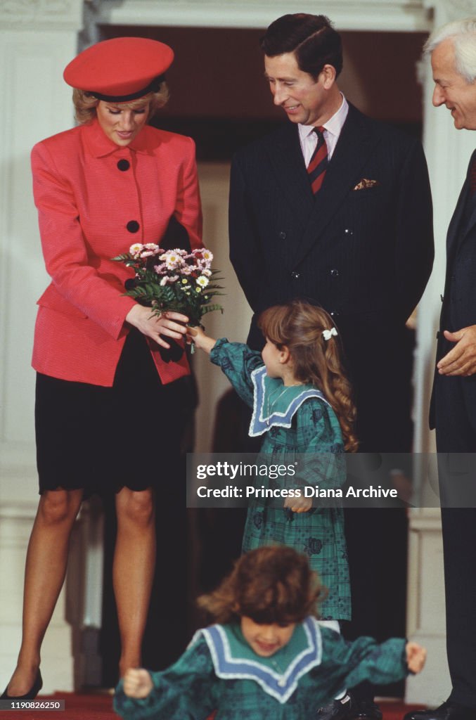 Charles And Diana In Bonn