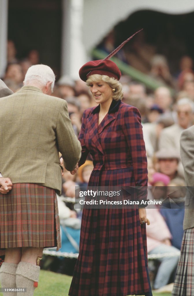 Diana At Braemar