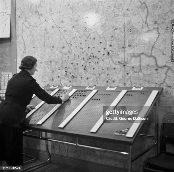 Ww2 Riot Control Control Room Map Imagens e fotografias de stock - Getty Images