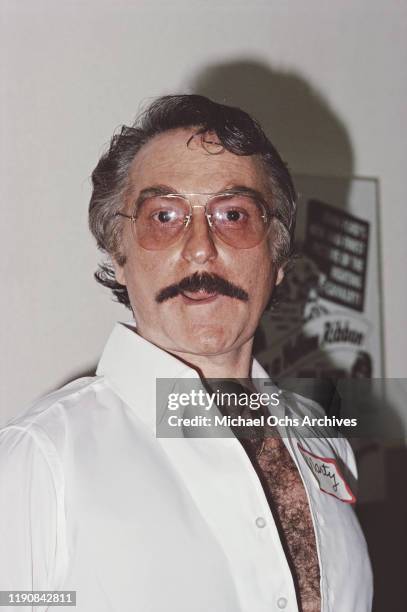 American actor and comedian Marty Ingels , July 1982.