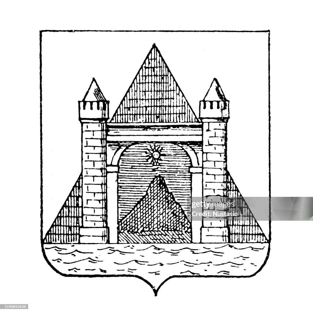 Heraldry, coat of arms Honduras
