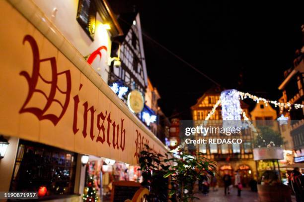 Christmas. Strasbourg. Alsace. France. Europe.