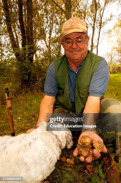 Europe. Italy. Tuscany. San Miniato. Truffle Search.