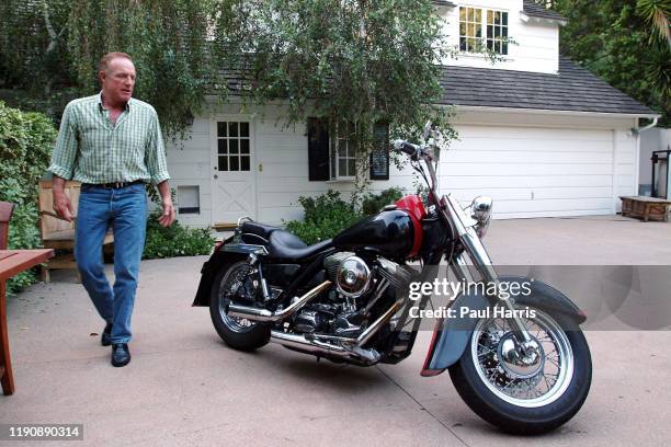 James Caan in his home that he moved into in 1999 with his wife Linda. Photographed July 1 Beverly Hills, California