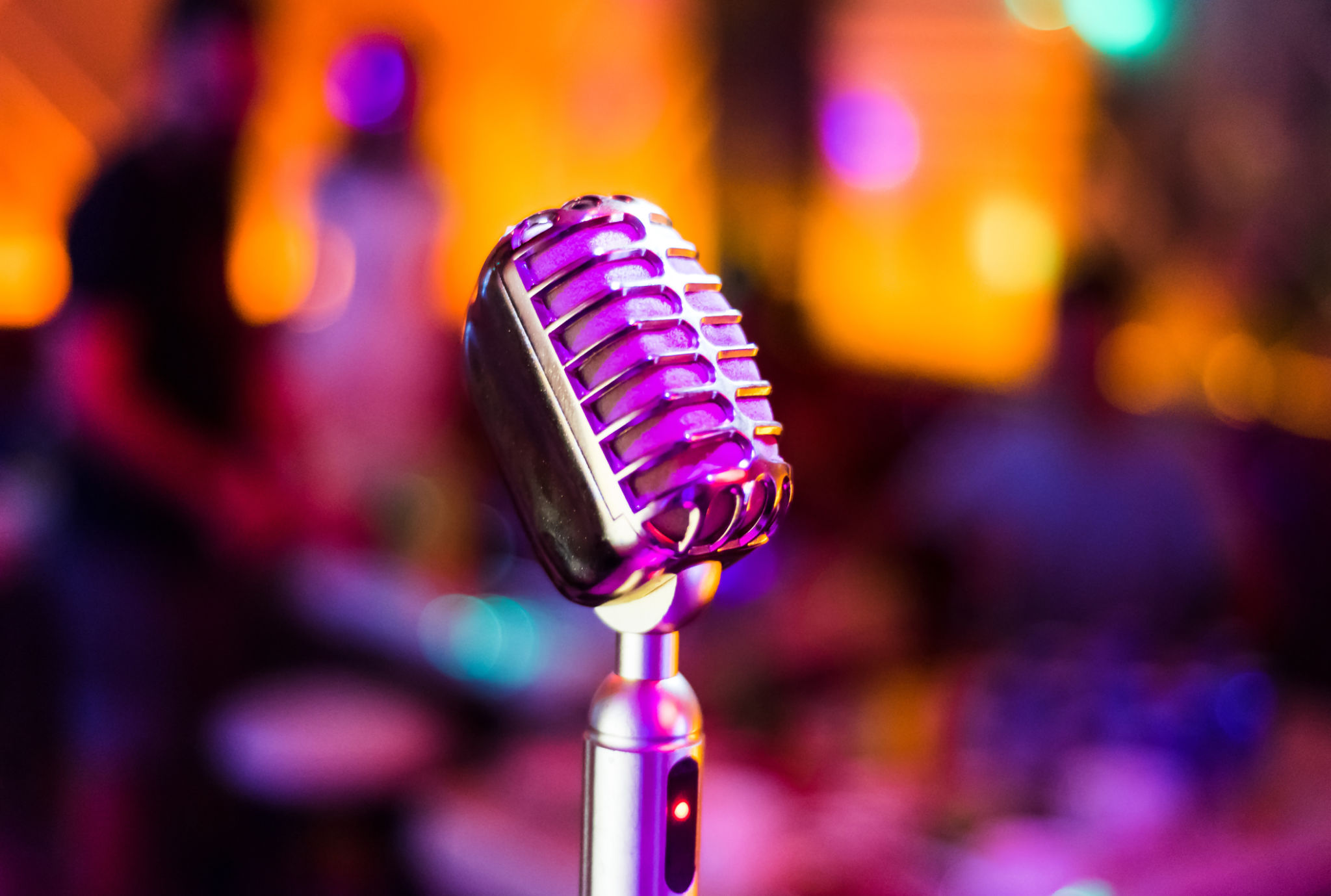 singing microphone