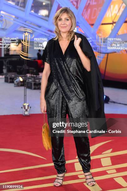 Amanda Sthers attends the opening ceremony during the 18th Marrakech International Film Festival on November 29, 2019 in Marrakech, Morocco.