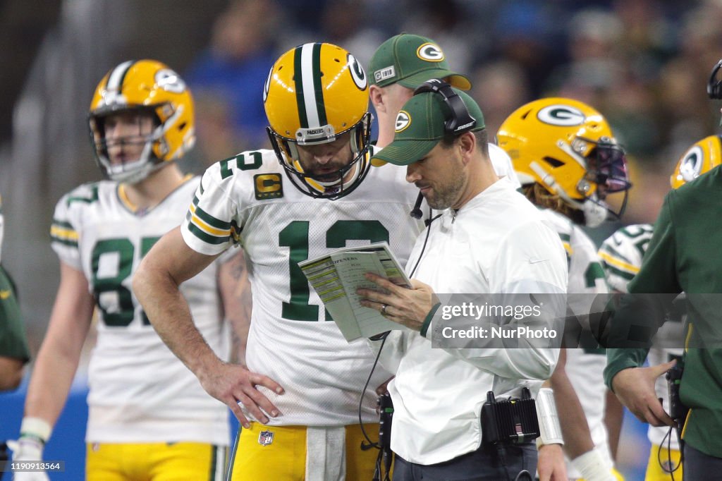 Green Bay Packers v Detroit Lions