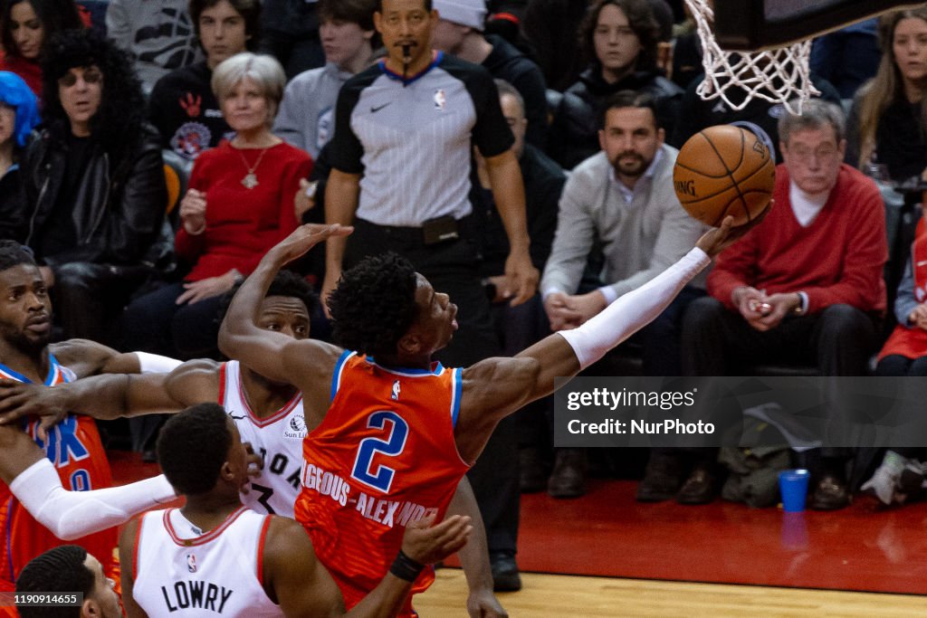 Oklahoma City Thunder v Toronto Raptors