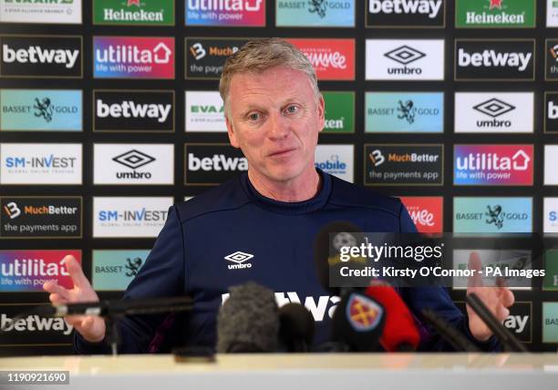 David Moyes Unveiling as West Ham United Manager, News Photo