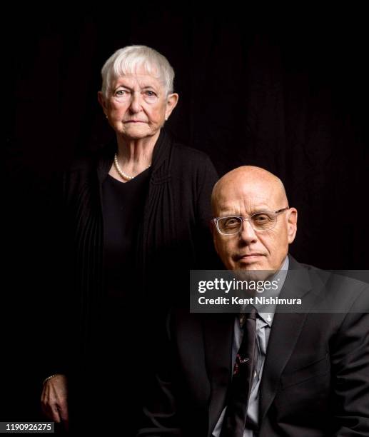 Bobi Jewell, mother of Richard Jewell and attorney Watson Bryant are photographed for Los Angeles Times on November 20, 2019 in West Hollywood,...