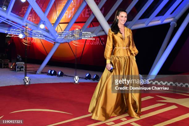 Linda Hardy attends the opening ceremony during the 18th Marrakech International Film Festival on November 29, 2019 in Marrakech, Morocco.